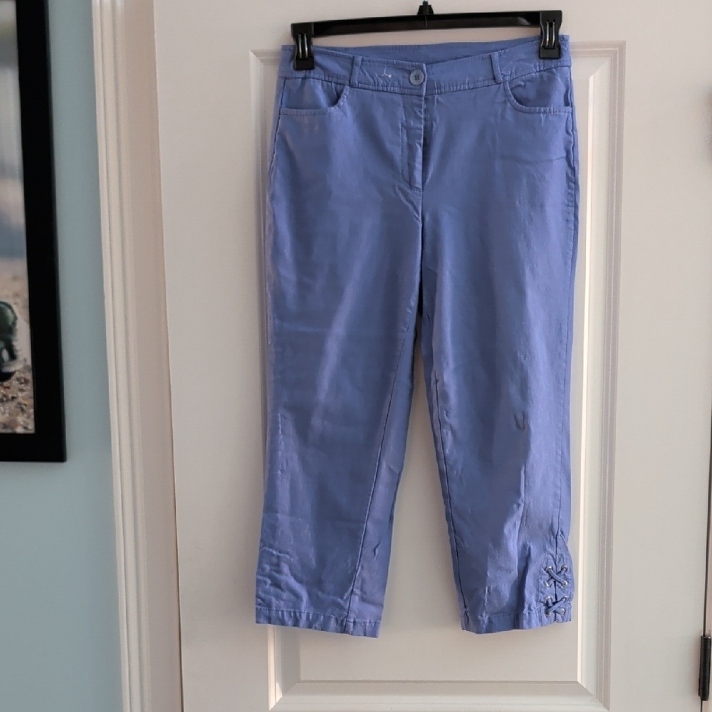 Beautiful Lulu-B Blue Capris
